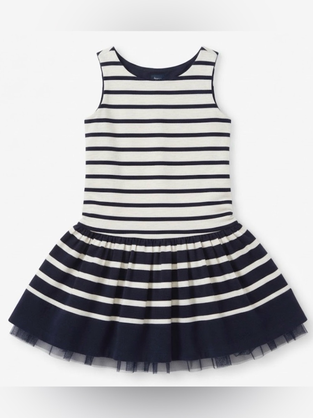 GAP | Navy White Stripes Dress | 8